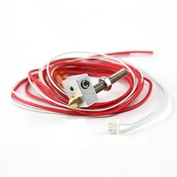 1set Anet A8 / A6 /A8 Plus Hot End Assembled Extruder head kit 12V 0.4mm, Anet 3D Printer Parts
