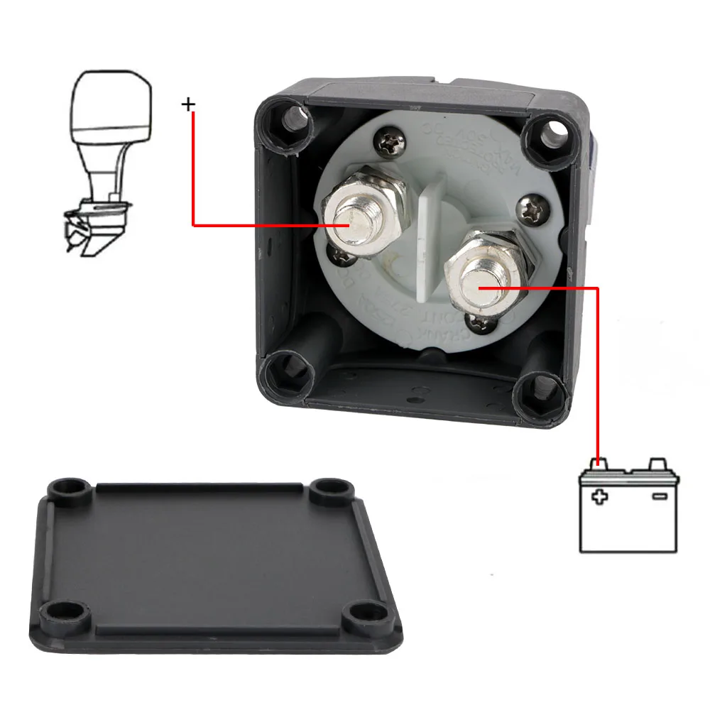 12V-60V 100A-300A interruttore isolatore batteria M10 Controller batteria 100A-400A 24V 12V accessori auto per barca camion rimorchio marino