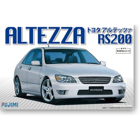 1/24 Fujimi Plastic Assembled Car Model Toy  Altezza RS200 Static Model DIY Assembled Model Kit #03955