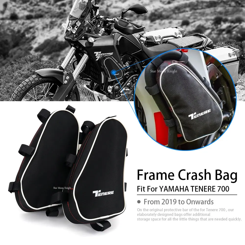 

For Yamaha TENERE 700 Tenere700 XTZ T 700 T700 T7 7 Motorcycle Frame Crash Bars Waterproof Bag Bumper Repair Tool Placement Bag