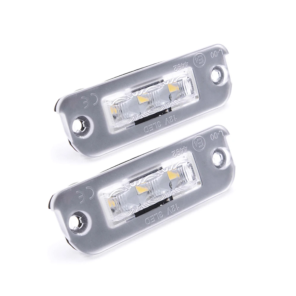 For Benz R-Class W251 ML-Class W164 GL-Class X164  Car Rear white LED license plate light number plate lamp