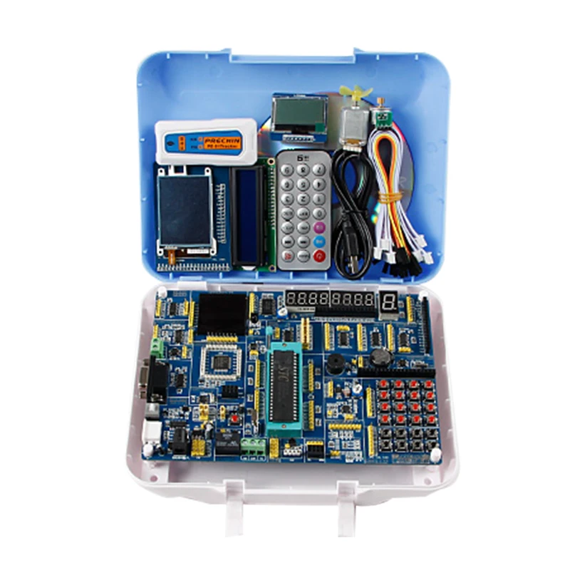 51 MCU Development Board 51+STM32+AVR Development Board STC89C52 Kit Experiment Board