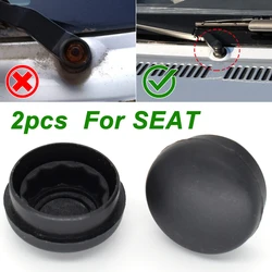 2Pcs Front Wiper Arm Nut Cover Cap Bolt For Seat Alhambra Altea Arosa Cordoba Ibiza Leon Toledo OE# 8Z0955205 Car Windshield