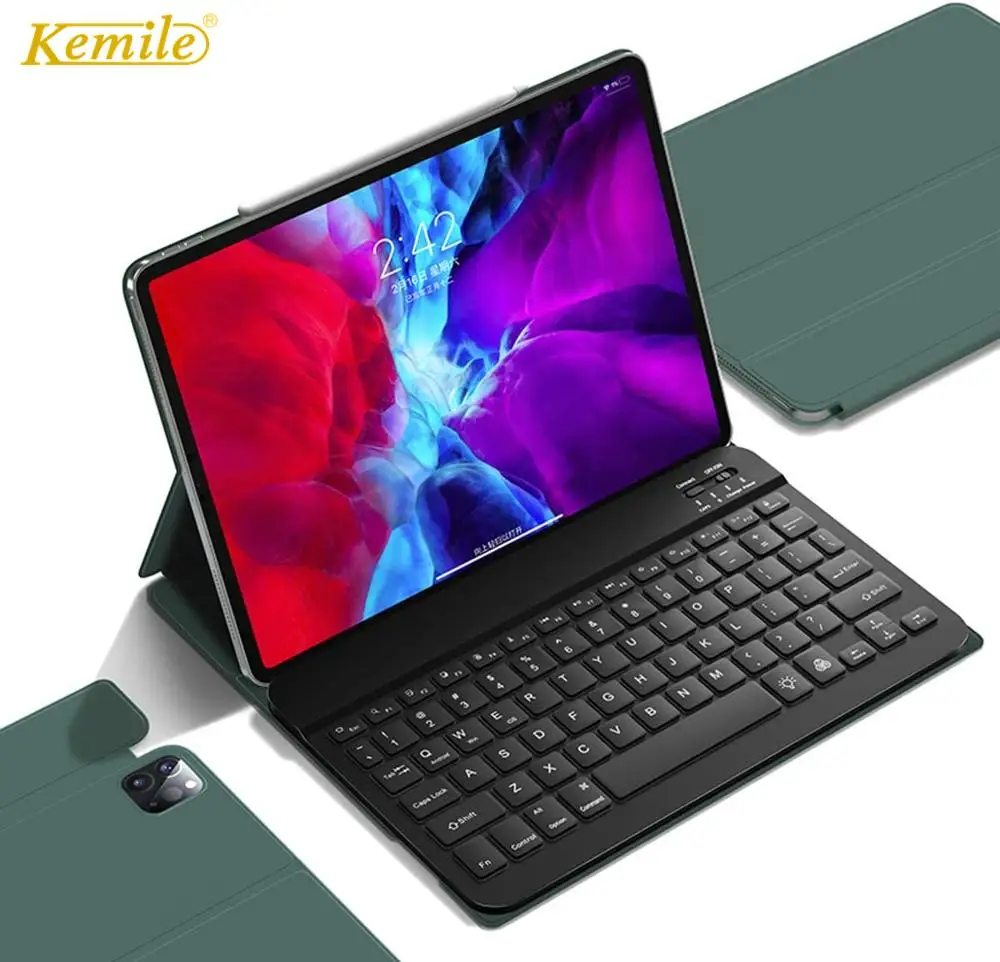 Magnetic Keyboard Case For iPad Pro 11 2020 Funda Russian Spanish Ultra slim Stand Case for iPad Pro 11 2020 2018 Cover Keypad