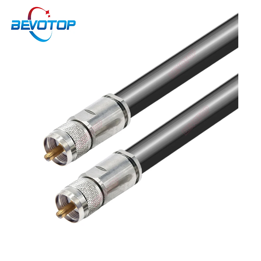 

LMR600 Cable UHF Male to UHF Male Plug Connector RF Coax Pigtail Jumper for4G LTE Cellular Amplifier Signal Booster 50CM-100M