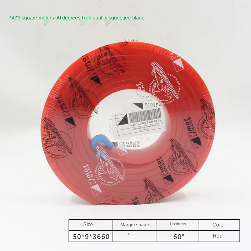 50mm * 9mm Flache Siebdruck Rakel Gummi 55A 65A 75A 80A DIY Siebdruck Tinte Scratch Board werkzeuge Rakel Gummi Klinge – Detail 27