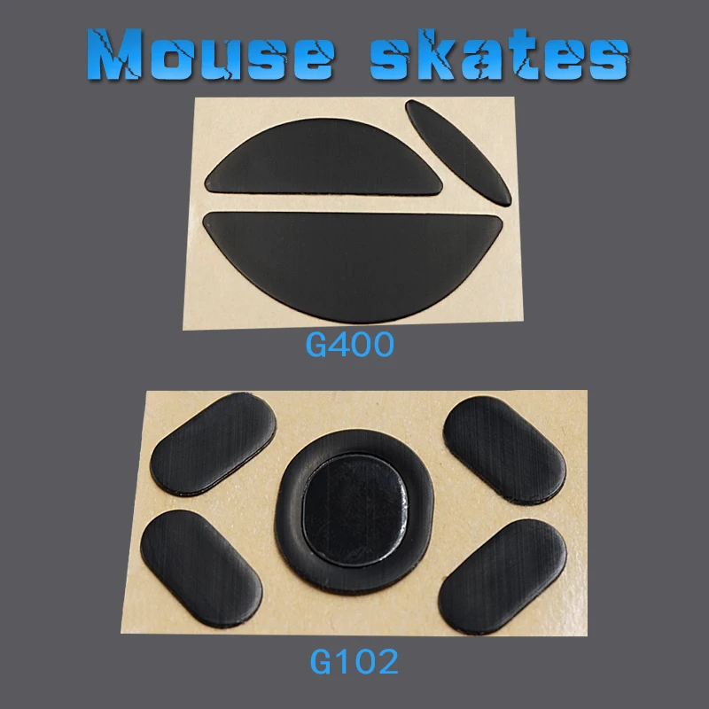 3M Mouse Skates for Logitech G100 G102 Pro G300 G300s G302 G303 G304 G305 G400 G400S MX518 G402 Gaming Mouse 0.6MM Replace foot