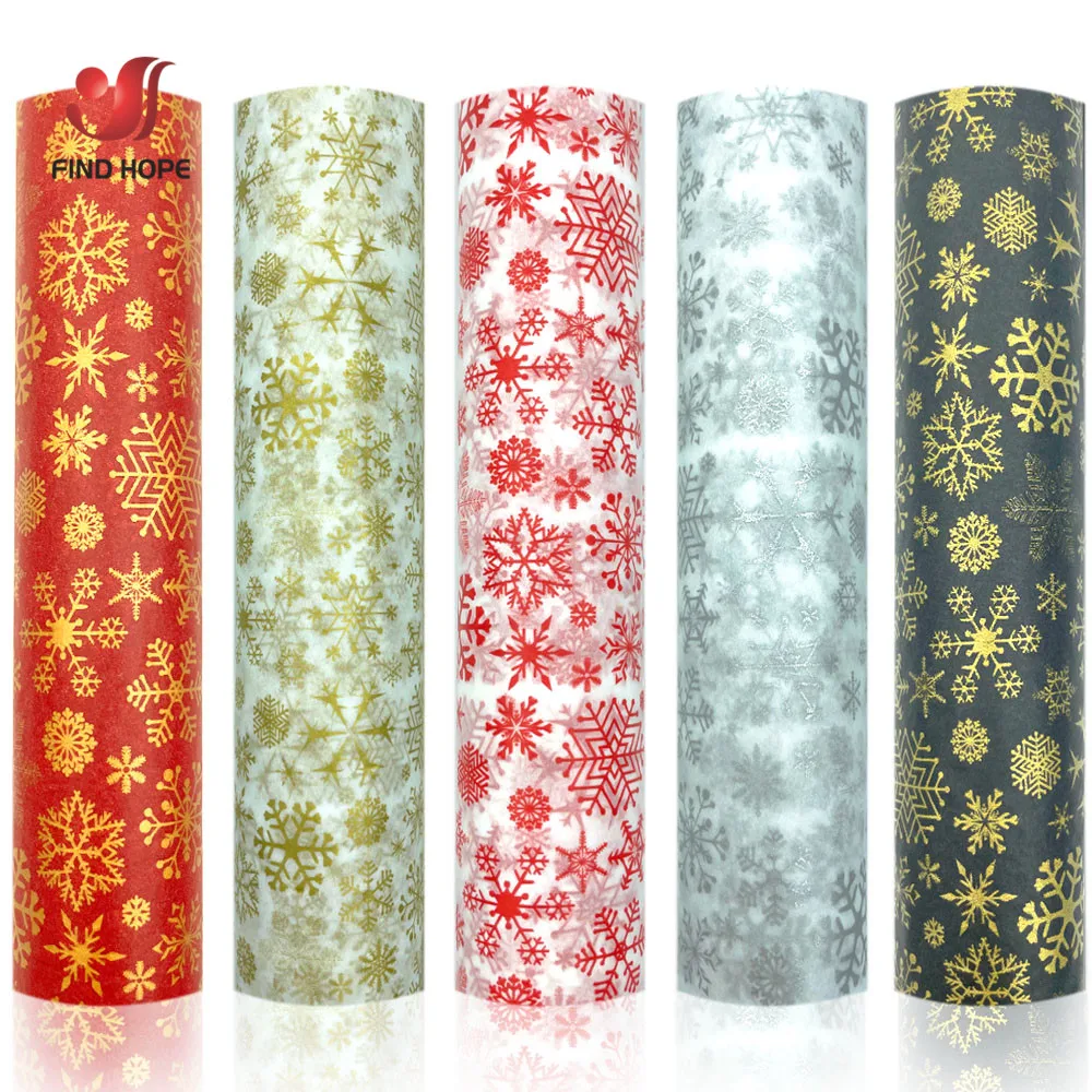 10Pcs Tissue Wrapping Packaging Paper Snowflake Christmas DIY Handmade Craft Flowers Gift Box Wedding Festive Party Supplies