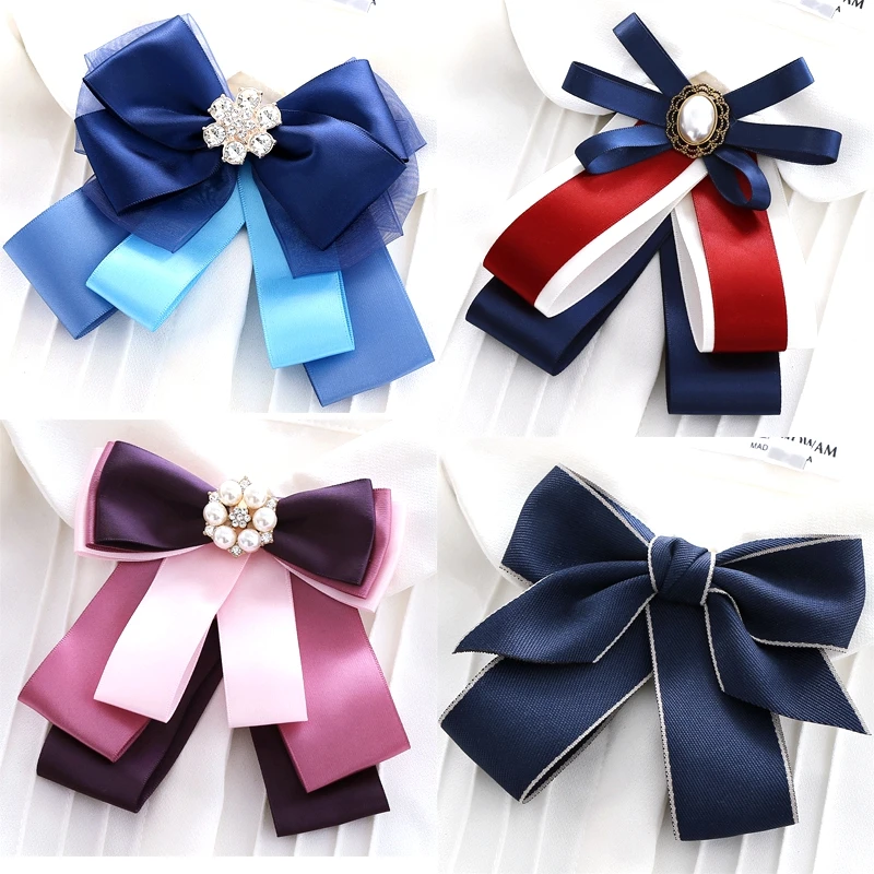 

Cravat Female White Shirt Ties Adjust Band Dress Bow Tie Professional Wear Necktie School Uniform Ribbon Bowtie Accessories