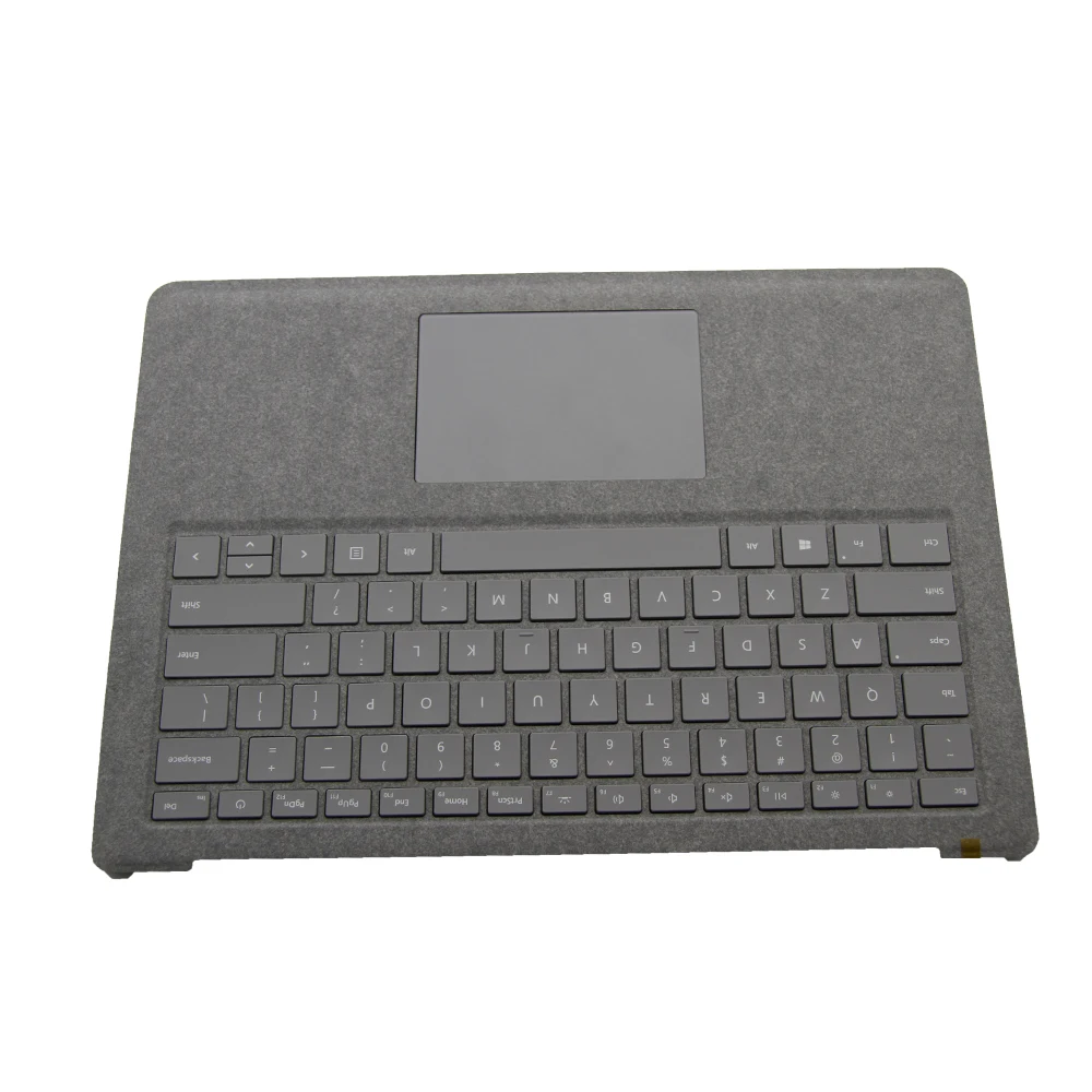 Imagem -02 - Teclado Cinza Completa com Trackpad Montagem Topcase Microsoft Surface Laptop 1769 1782 Aaa +++