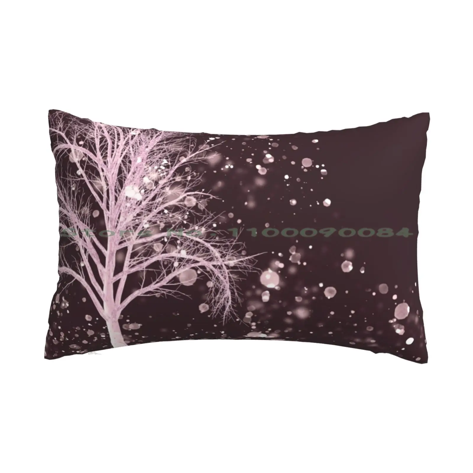 Snowy Winter Tree Design Pillow Case 20x30 50*75 Sofa Bedroom Next Generation Australian Open 1 One Wta Tsitsimask French Open