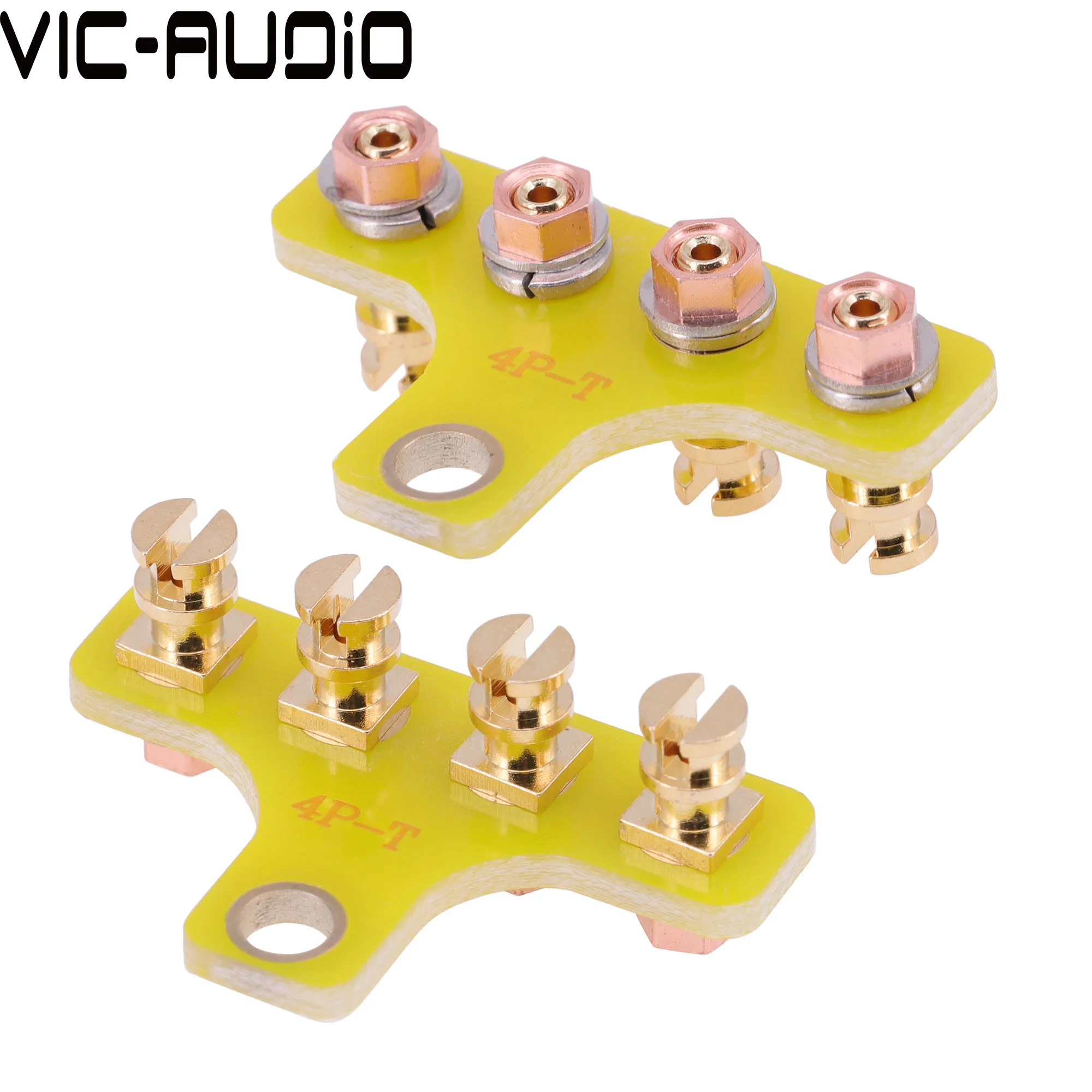 4-Posts 4PIN T Style Audio Tag Strip Tag Board Turret Board Terminal Lug Board For Audio Vintage Tube Amplifier HIFI DIY