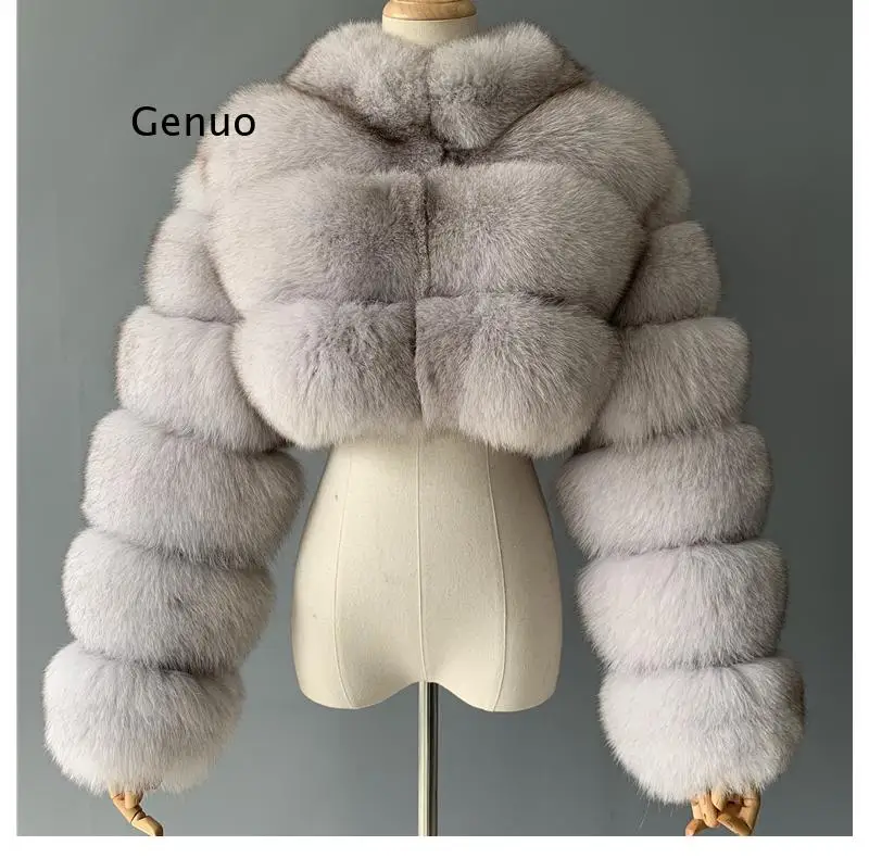 Luxury Mink Coats Women Winter Top Fashion Pink FAUX Fur Coat Elegant Thick Warm Outerwear Fake Fur Woman Jacket