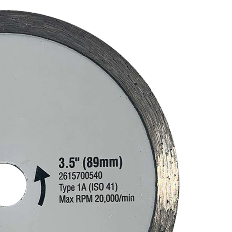 ミニ丸鋸、セラミックタイル、花崗岩大理石ディスク用のフリースモールブレード89mm 3.5 "、アクセサリースペアカッティングディスク。