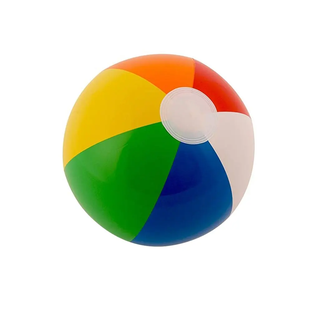 New Summer Inflatable Beach Ball Summer Outdoor Pool Play Ball Swimming Toy Water Game Sports Water Bouncing Ball Colorful Toys