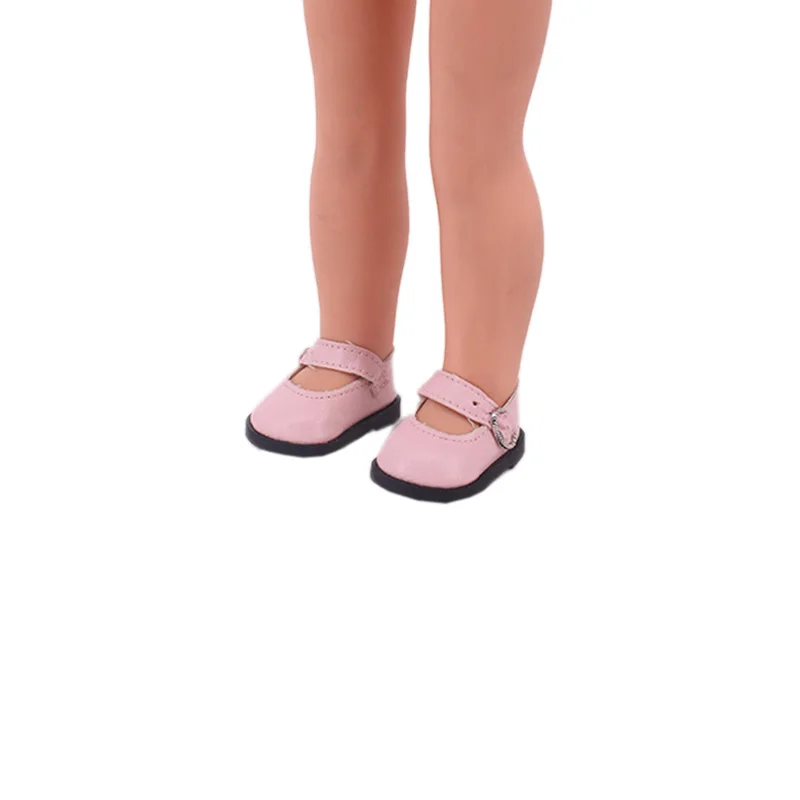 Kawaii-라운드 토 캡 버클, 14.5 인치 와이일리 위시 & 32-34 Cm 파올라 레이나 & 낸시 인형 의류 액세서리, 선물용