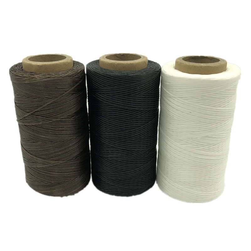 Durable 260 Meters 0.8mm 150D Leather Waxed Thread Cord for DIY Handicraft Tool Hand Stitching Thread