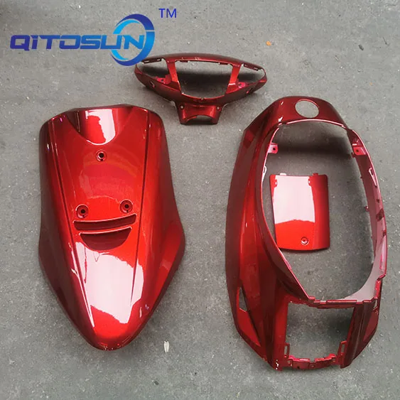 Dla JOG(50) 3KJ ABS Plastikowa osłona przednia motocykla Pudełko świetlne Osłona boczna Akcesoria motocyklowe
