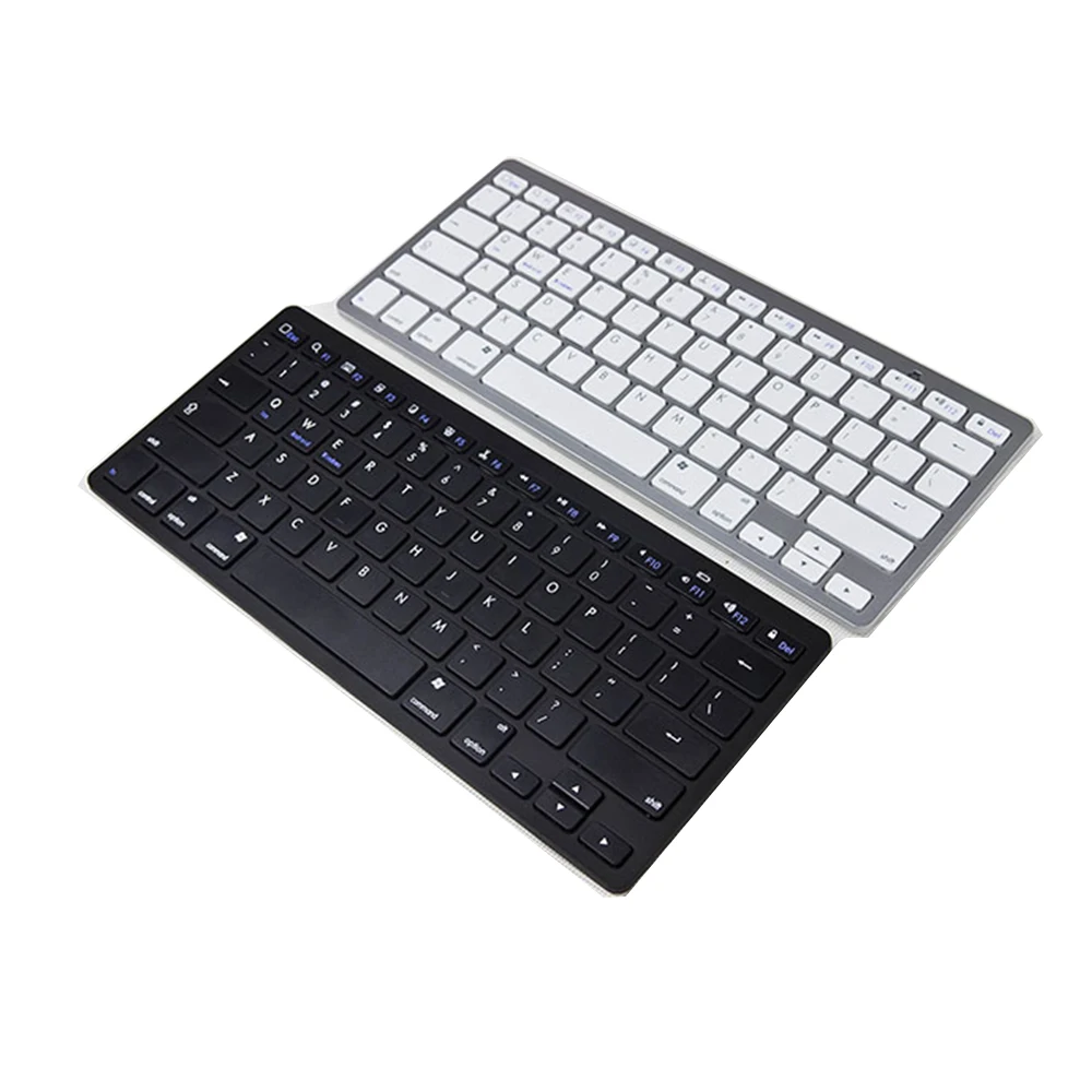 Keyboard Bluetooth Nirkabel Ultra Ramping untuk Ipad/Ponsel/MacBook /Samsung/Android/Windows PC/Tablet/Perangkat Seluler Lainnya