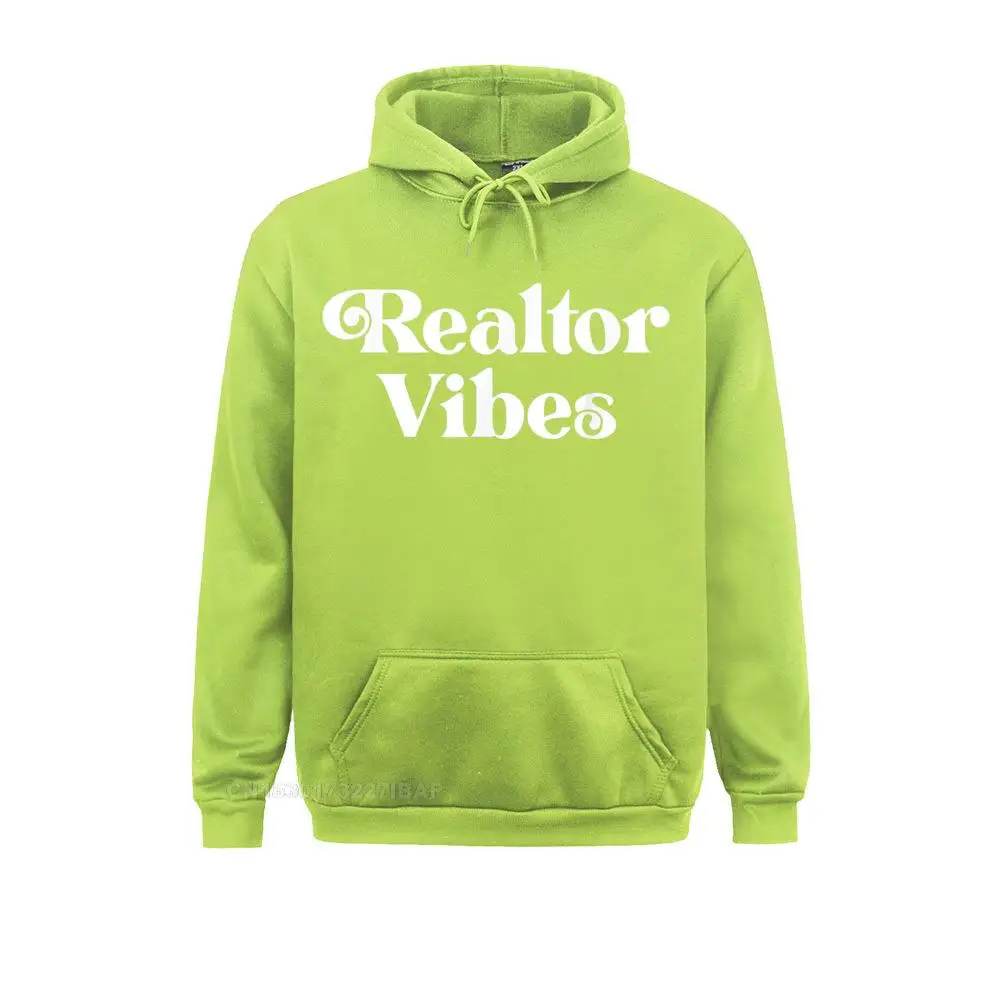 Retro Vintage Realtor Vibes Student Long Sleeve Hoodies Cosie Father Day Sweatshirts Fitness Clothes Faddish