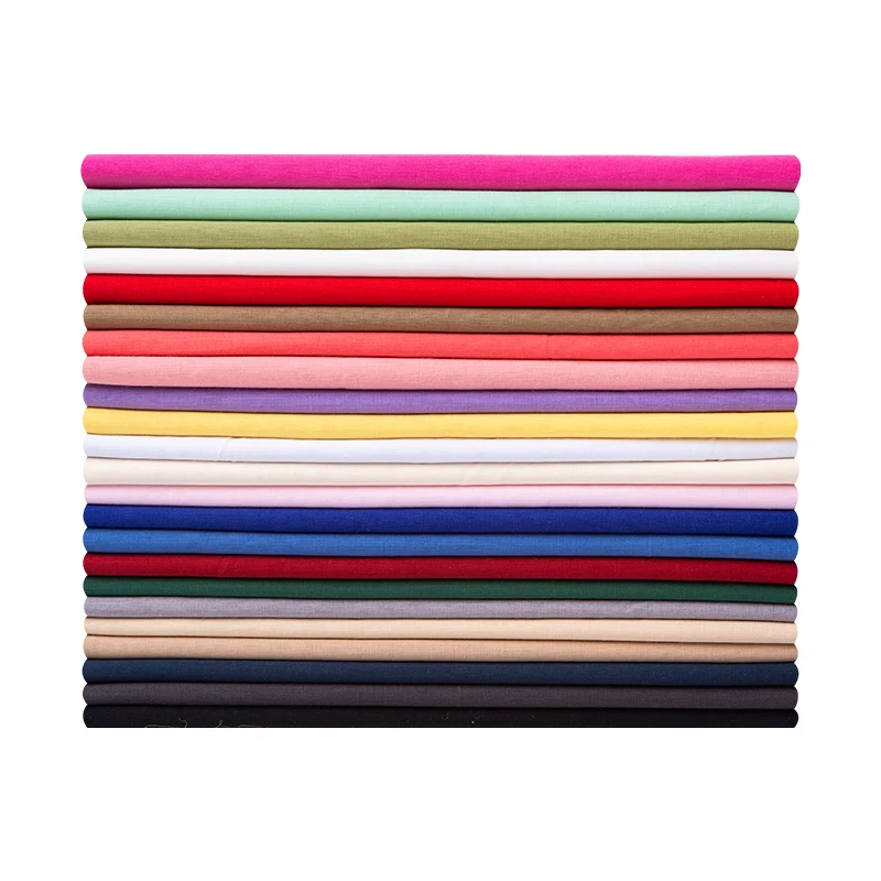 100*140cm 100% Cotton Lining Fabrics Pure White Baby Clothes Jersey Fabric For Diy Tops Dress By the Meter Lining Screen