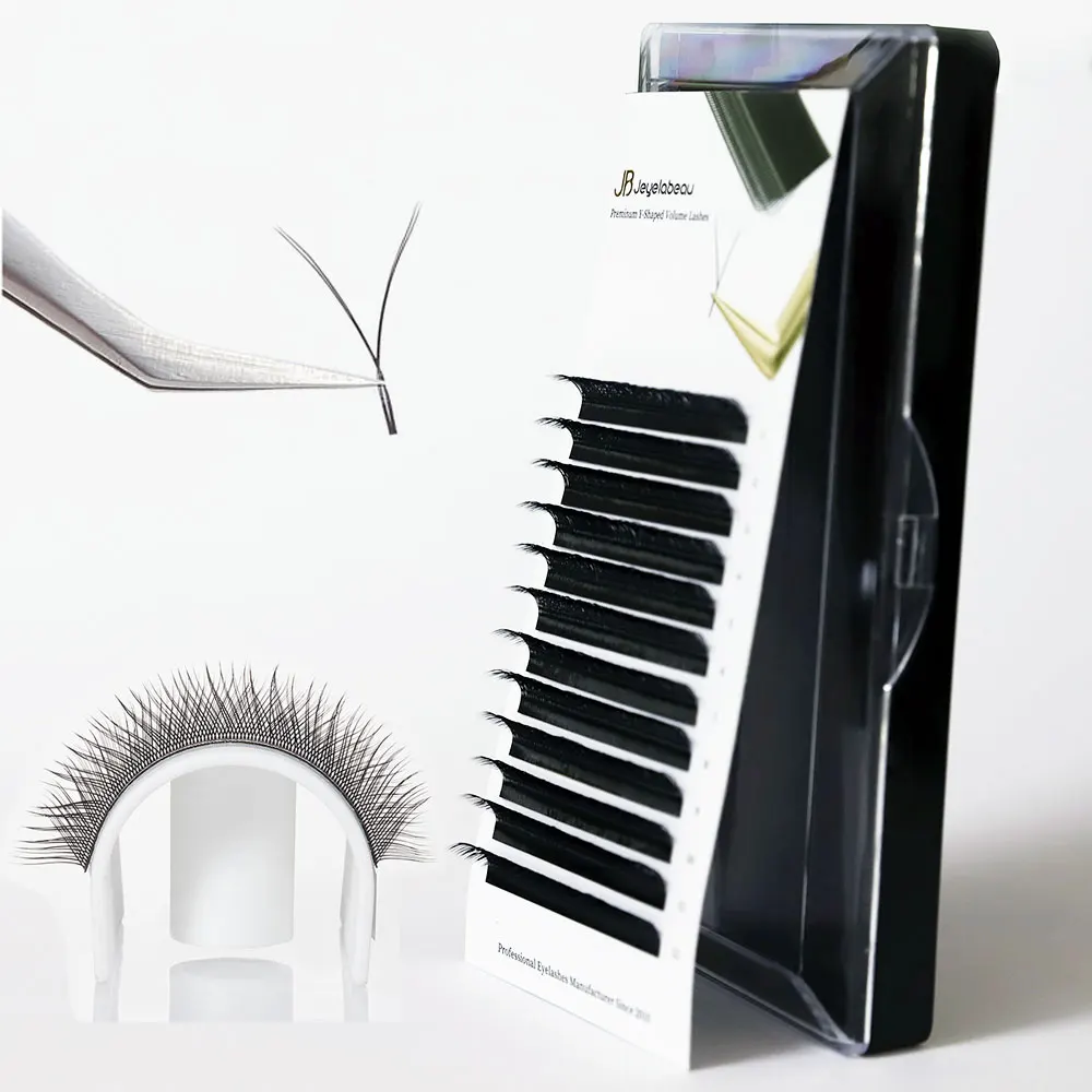 JB Jeyelabeau Hand-woven YY Eyelashes Extension Natural Soft Individual Lashes Extensions Mixed False Eyelash Makeup Supplies