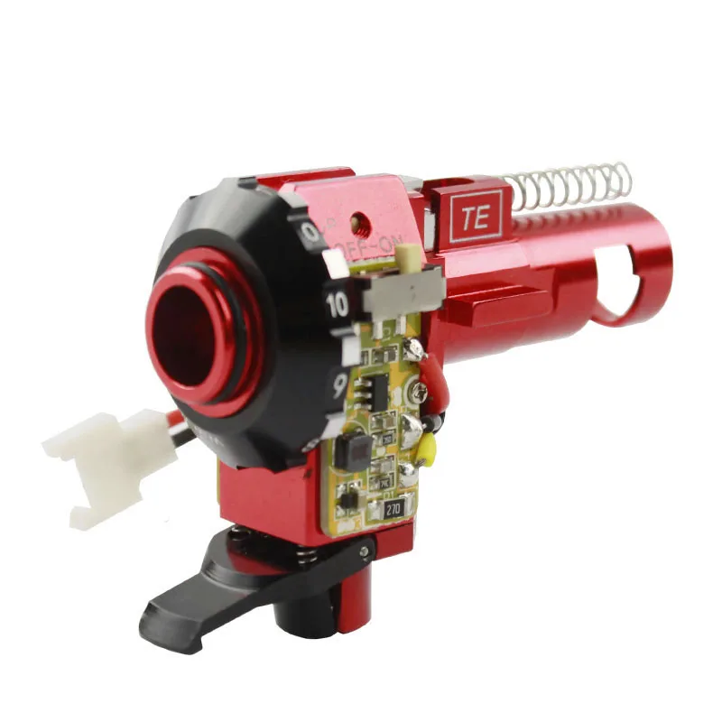 VULPO CNC Aluminium Legierung Hop Up Kammer Mit LED Für Airsoft AEG M4 M16 Jagd Zubehör – Detail 12