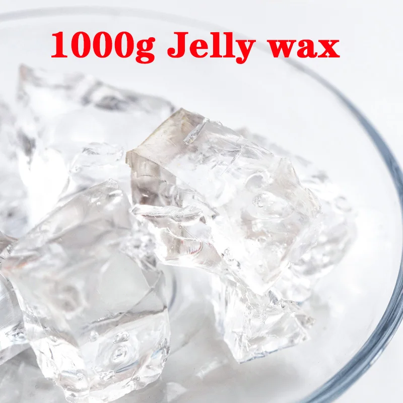 1000g Transparent Jelly Wax Candle Raw Material DIY Crystal Candle Cup Handmade Candle Supplies Candle Making Candle Wax