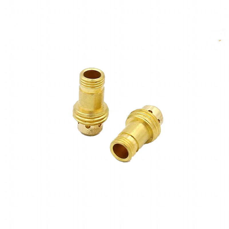 5 pezzi/accessori per pistola per saldatura ad arco di argon QQ-150A connettore per pistola per saldatura ad arco di argon connettore ad ago in tungsteno