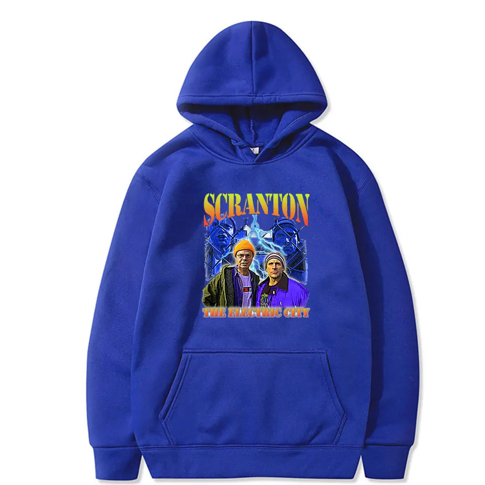 Scranton Loose casual hoodie men The Office Dunder Mifflin Dwight Tv Show Scranton Polar fleece hoodie sweatshirt men trend tops