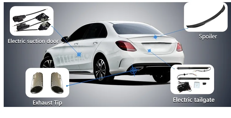 DX-041 new style electric tail door & electric suction door & electric side sliding door for luxury cars