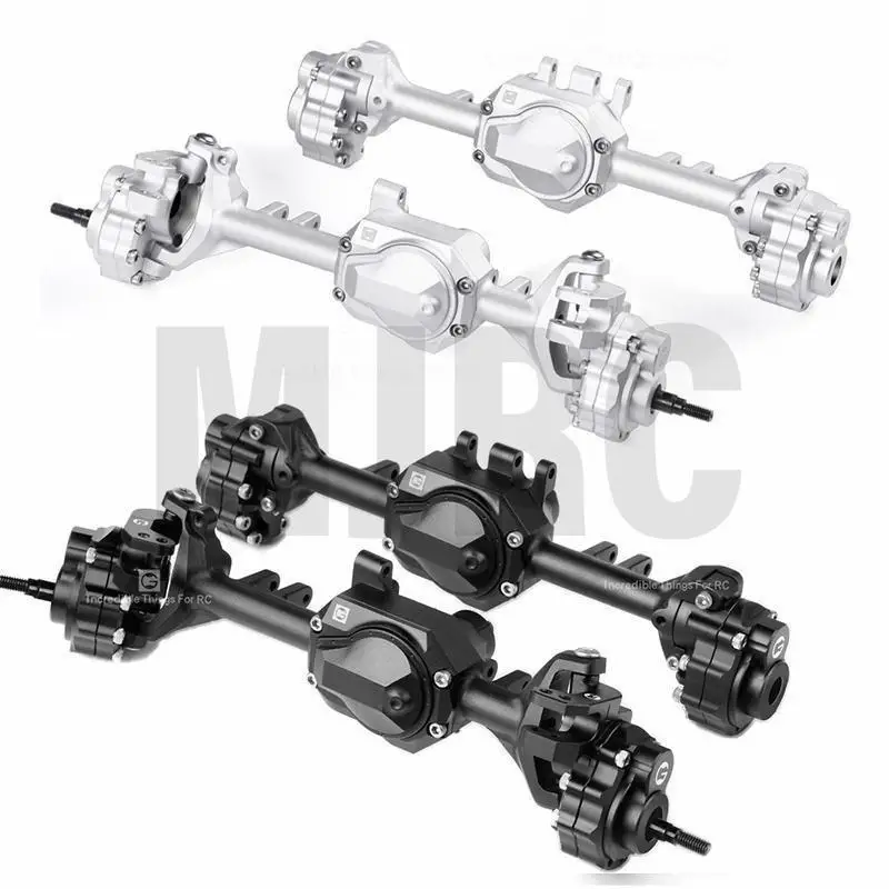 

G2 Aluminum Ackermann Front and Rear Bridge Axles GAX0121AFB/AFS for 1/10 Trax TRX-4 Defender #82056-4 TRX4 Bronco