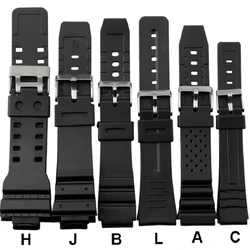 Für Casio Elektronische Sport Uhr Strap 16mm 18mm 20mm 22mm Gummi Armband für Casio G Shock uhr Silikon Armband