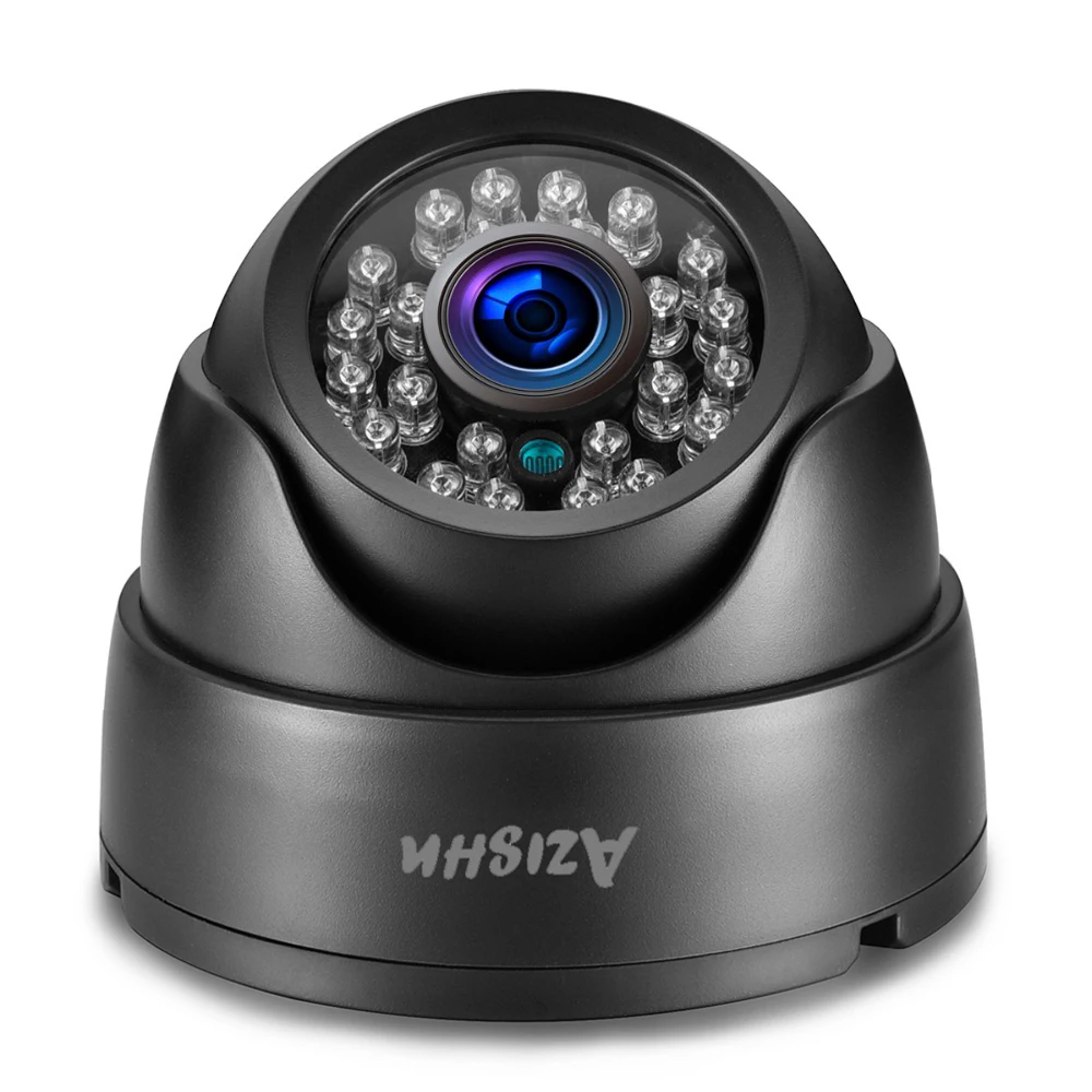AZISHN HD 1080P AHD kamera monitorująca wideo kamera telewizji przemysłowej 2.0MP DOME 24 szt. IR Night Vision kamera AHD