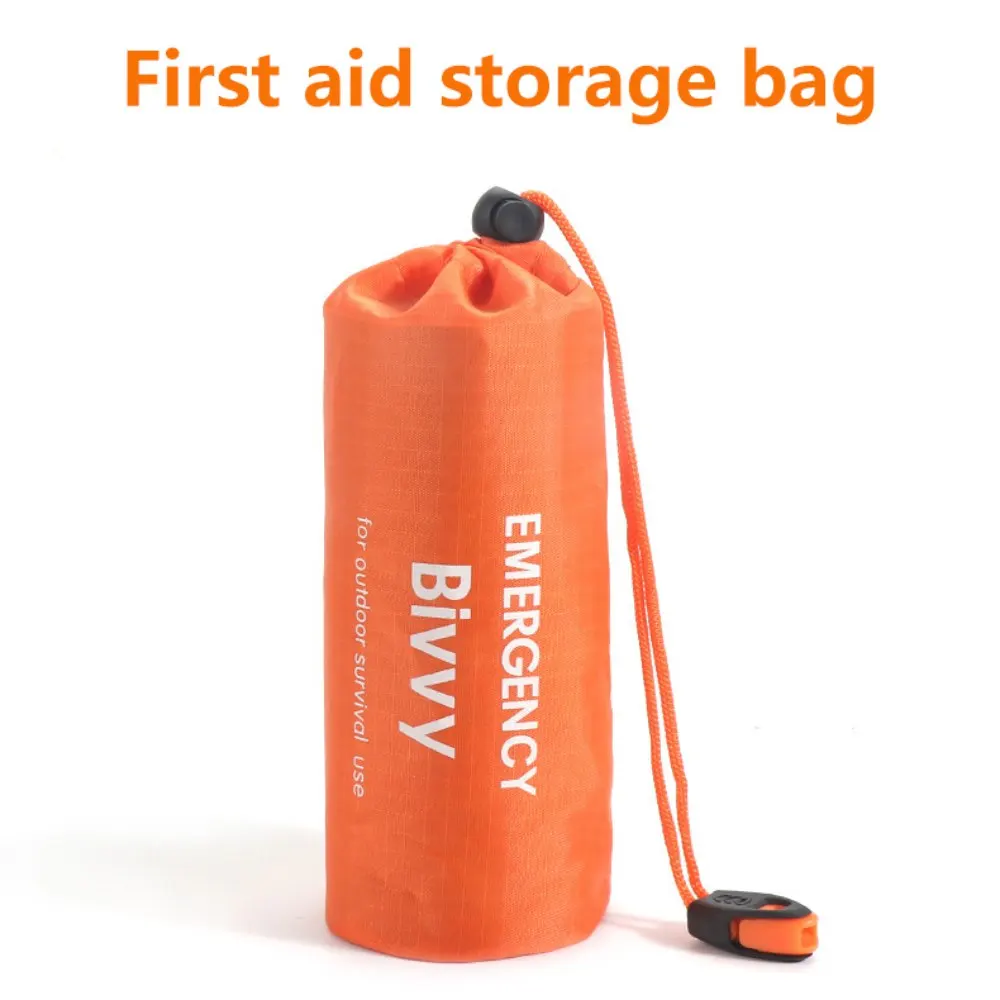 2Person Emergency Shelter Waterproof Thermal Blanket Rescue Survival Kit SOS Sleeping Bag Survival Tube Emergency Tent