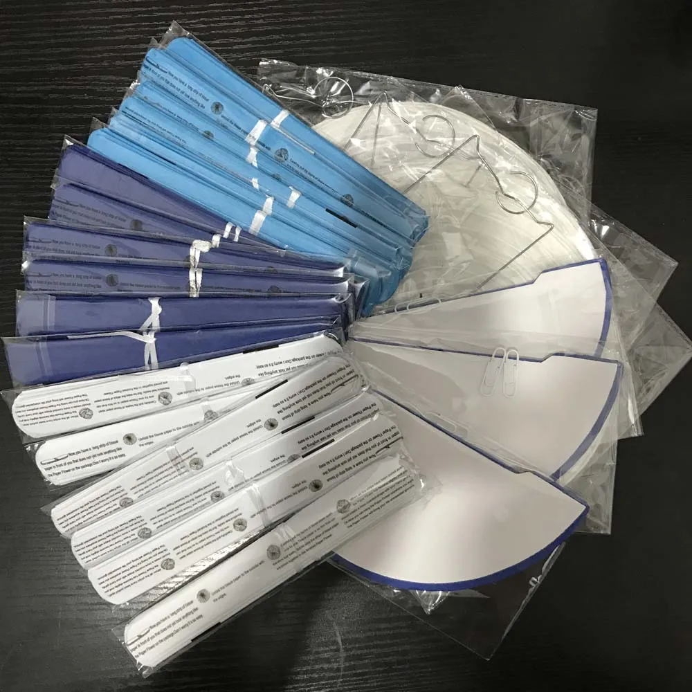 24pcs/Set Baby Shower Party Favor Hanging Paper Pompom Kids Boy Girl Birthday Dark Blue Wedding Events Decoration White Lanterns