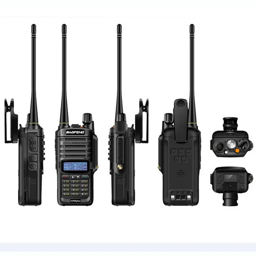 Baofeng UV-9R Plus Walkie Talkie impermeabile CB Radio ad alta potenza VHF UHF Dual Band Radio bidirezionale portatile 10km a lungo raggio