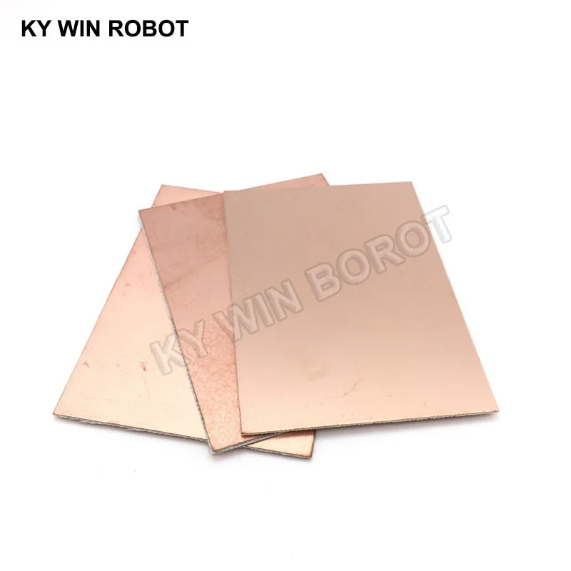 5 pcs FR4 PCB Double Side Copper Clad plate DIY PCB Kit Laminate Circuit Board 7x10cm