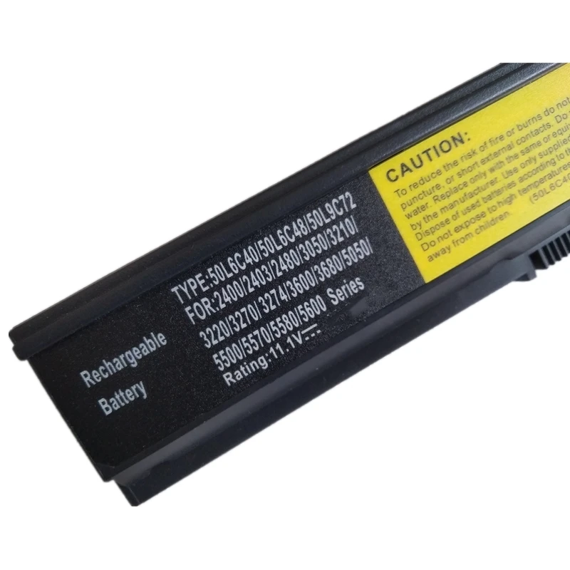 50L6C40 50L6C48 batería de ordenador portátil para Acer Aspire 2400 2480 3050 3210 3220 3274 3600 5030 5050 5500 5580 5600 360x3610 361x 3682