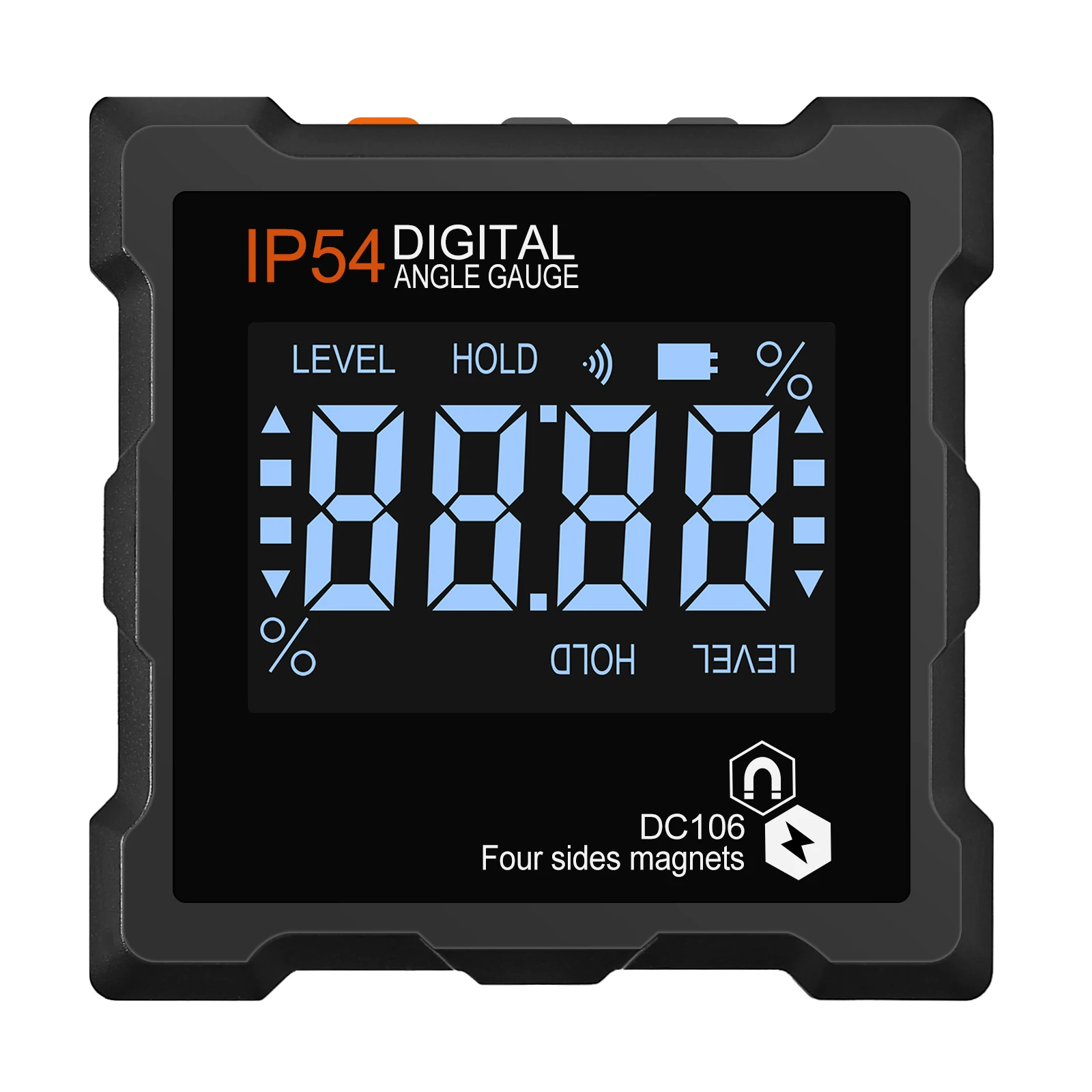 Imagem -04 - Neoteck Digital Bevel Box Transferidor Digital Nível Angle Finder Calibre Inclinômetro Ip54 Ímãs Laterais