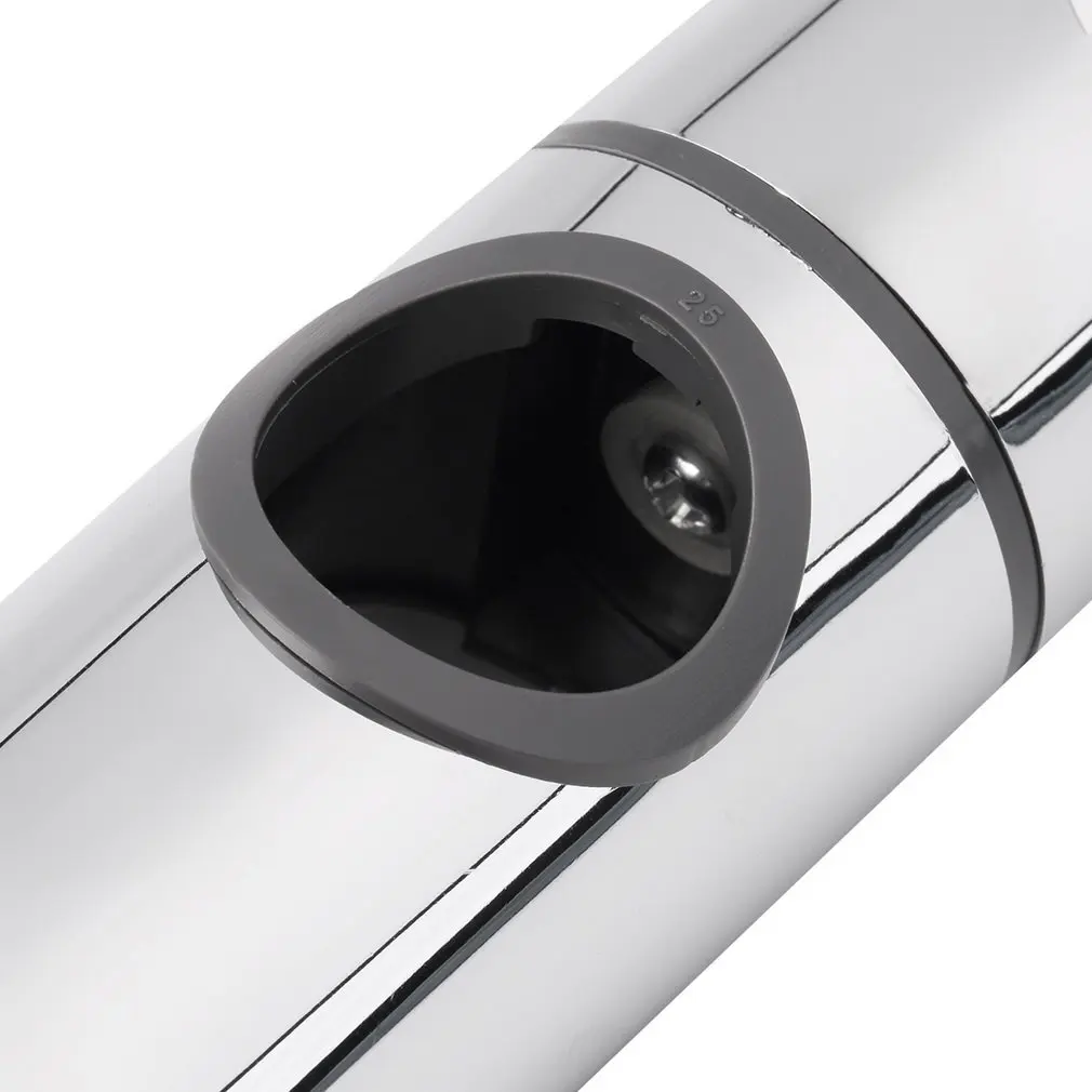 25Mm Abs Chrome Vervanging Douchekop Rail Slider Houder Verstelbare Riser Beugel Rack Slide Bar Badkamer Kraan Accessoires