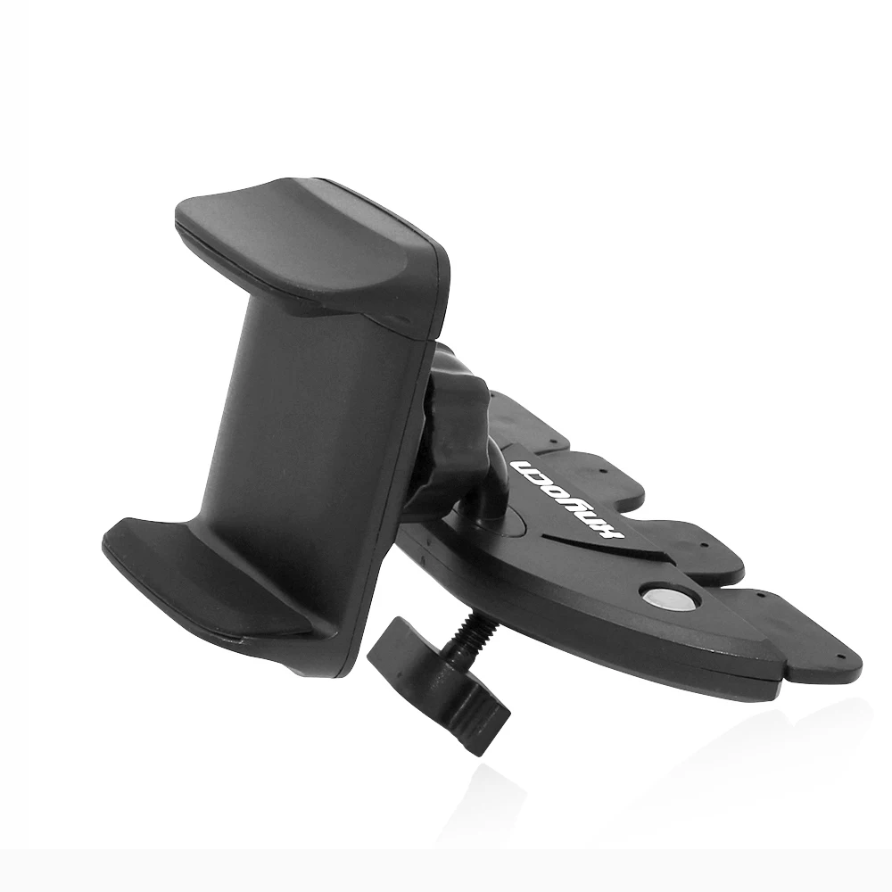 Xnyocn Holder For Phone 360 Rotation Adjustable Universal Car Cellphone Stand CD Slot Mobile Phone Holder For Xiaomi Smartphone
