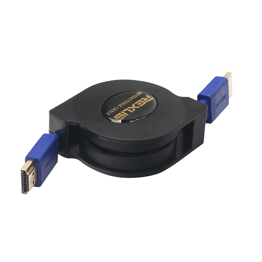 Retractable Pure Cable Version 1.4 HD Support 1080P 3D 1M/1.8M image 6