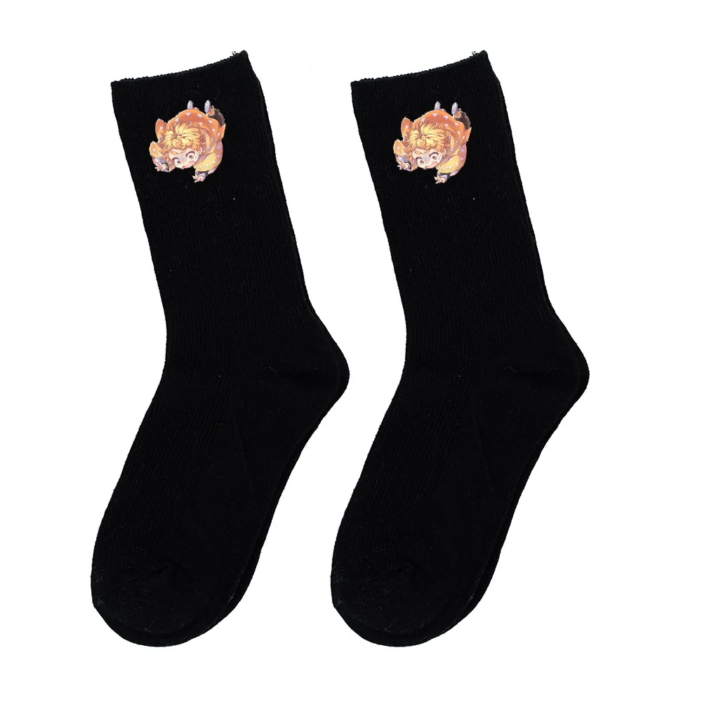 Anime Socks Demon Slayer Kimetsu No Yaiba Todoroki Shoto Cartoon Cosplay Props Sockings Accessories Halloween