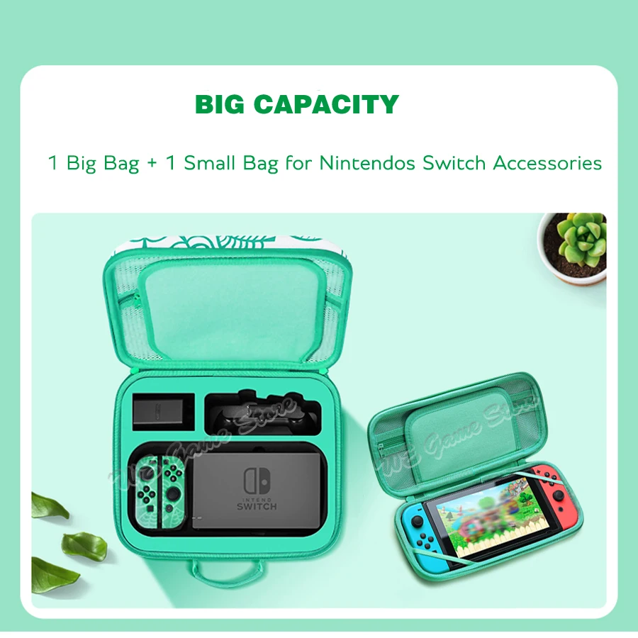新しいnitendo-Nintendo Switch用アクセサリーキット,大容量バッグ,素敵なキャリングケース,コンソール用収納ボックス