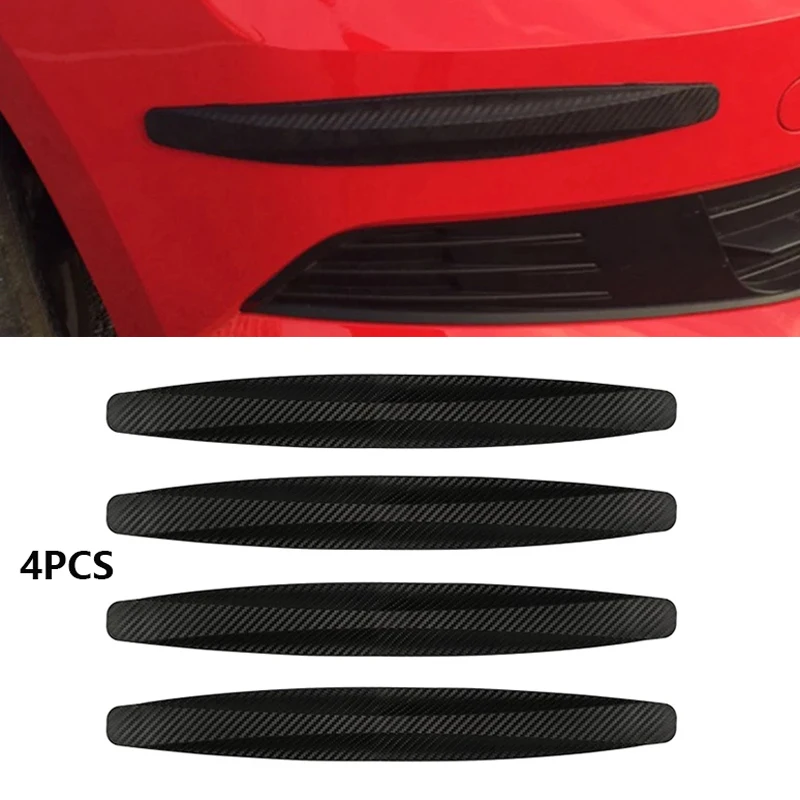 

4 шт., защитные накладки на передний и задний бампер