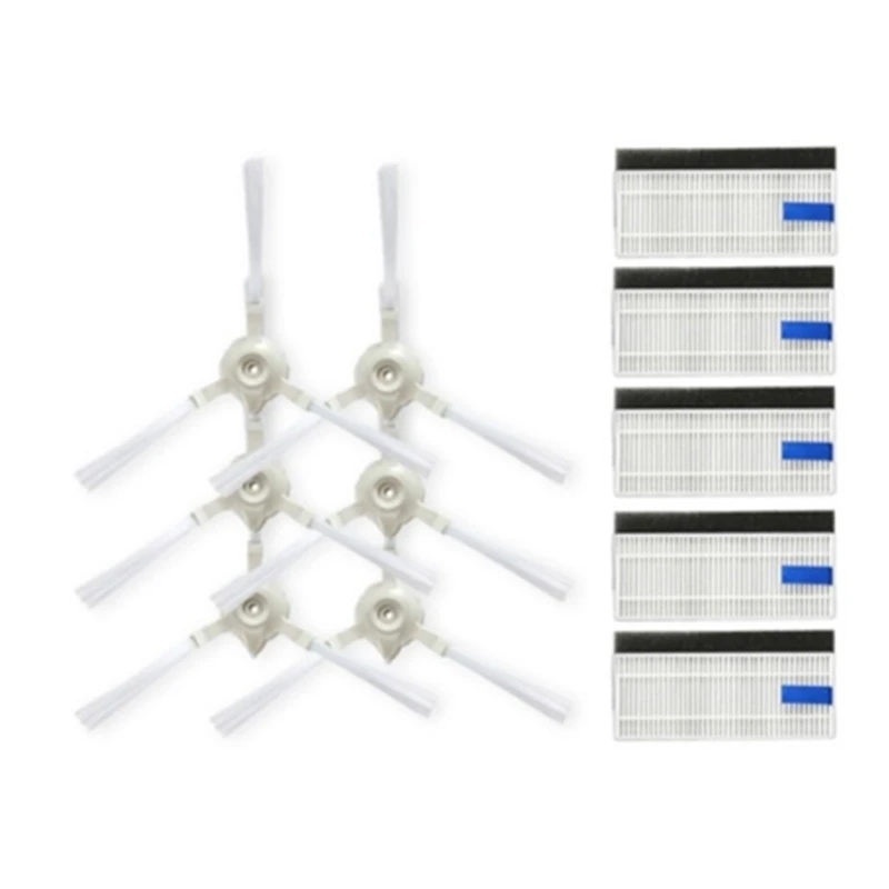 Spazzola laterale HEPA Filter Mop Cloth per Tefal Rowenta Explorer/x-plorer 20 40 50 Serie aspirapolvere robot accessori di ricambio