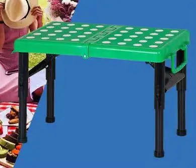 Gấp Di Động Phân Xanh Đa Năng Nhựa Bền Đứng Phân Cho Cắm Trại Ngoài Trời Hoạt Động Đánh Bắt Cá