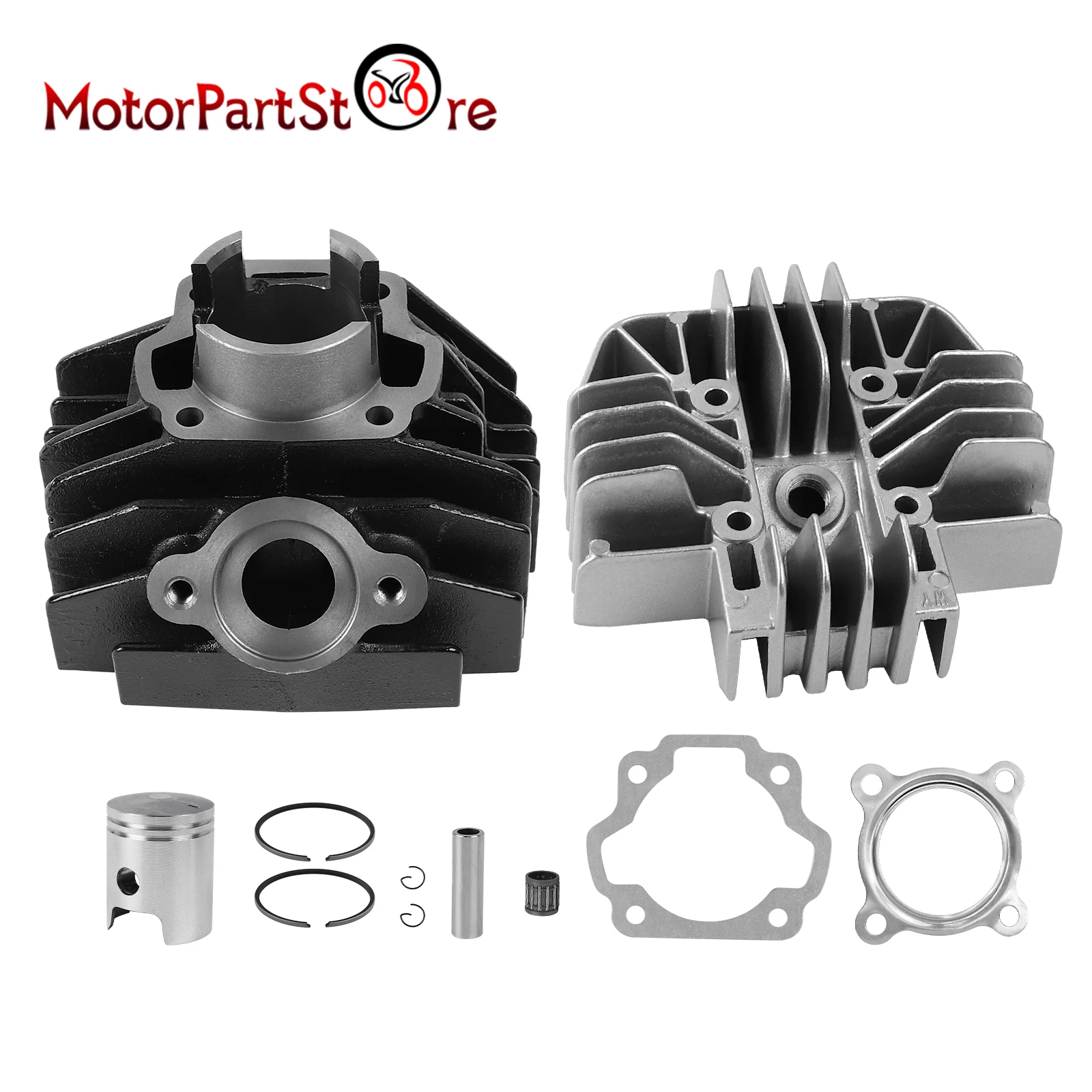 47mm Cylinder Head Piston Gasket Repair Rebuild Kit for Yamaha PW80 PW 80 PY80 PEEWEE Dirt Bike Scooter Motorcycle