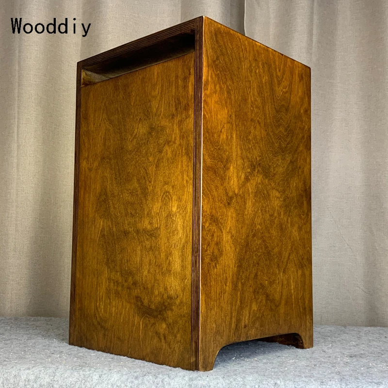 Wooddiy 12 Inch Bass Speaker Transmission Labyrinth Empty Cabinet One Piece Subwoofer Speaker Box